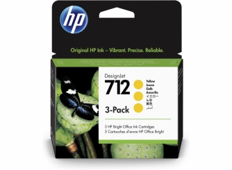 HP™ 3ED79A - HP 712 - 29ml. Paquet de 3-1