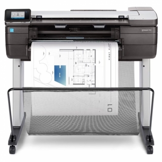 HP DesignJet T830 - Imprimante traceur grand format multifonction sans fil - 24 po-1