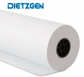 Papier grand format Dietzgen 730 - 20 Lb bond - 24po X 300pi - Mandarin de 3po. (1 rouleau)-1