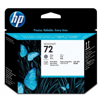 HP C9380A  - HP 72 printhead, Gray / Photo Black-1