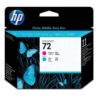 HP C9383A - HP 72 Printhead, Magenta / Cyan-1