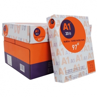 Papier multiusage A1 Paper, 20 lb,  format LETTRE 8,5 po x 11 po, caisse de 5000 feuilles